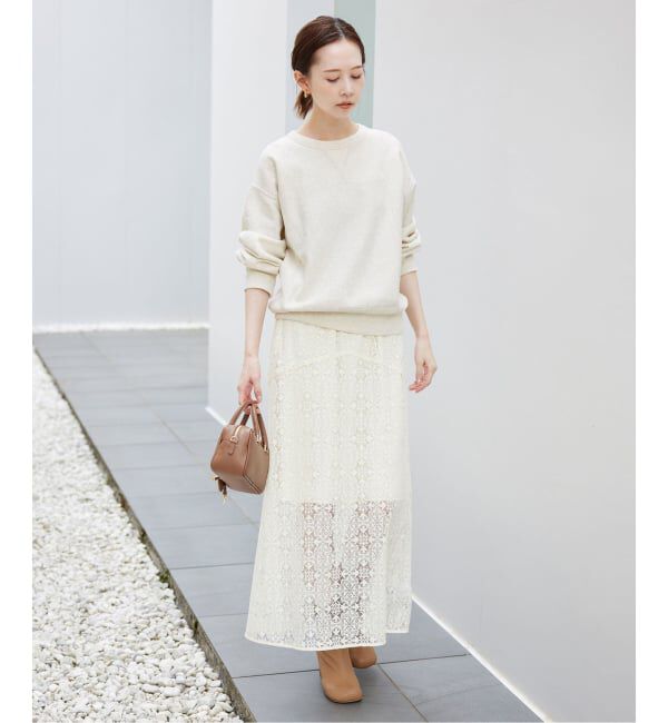 SLOBE IENA「《追加2》Champion/チャンピオン SLOBE別注 無地ガゼットスウェット」|スウェット・ジャージ|