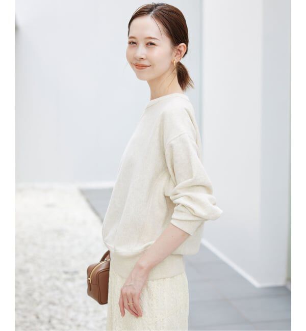 SLOBE IENA「《追加2》Champion/チャンピオン SLOBE別注 無地ガゼットスウェット」|スウェット・ジャージ|