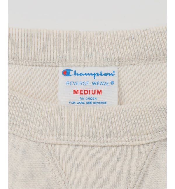 SLOBE IENA「《追加2》Champion/チャンピオン SLOBE別注 無地ガゼットスウェット」|スウェット・ジャージ|