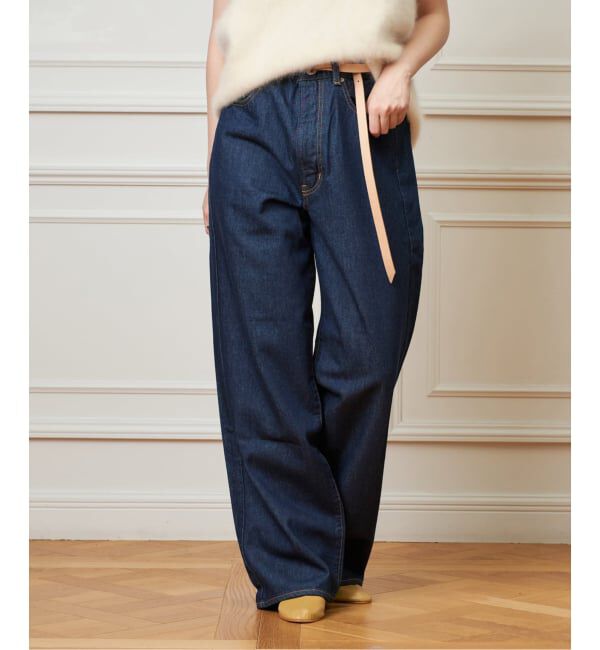 IENA LA BOUCLE「NEEDBY heritage/ニードバイヘリテージ KOH デニム N1CM01237IBN」|デニム|ネイビー