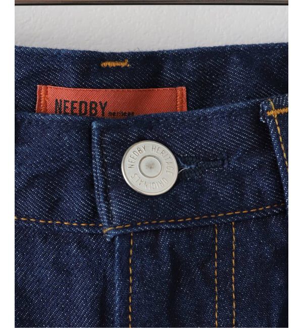 IENA LA BOUCLE「NEEDBY heritage/ニードバイヘリテージ KOH デニム N1CM01237IBN」|デニム|