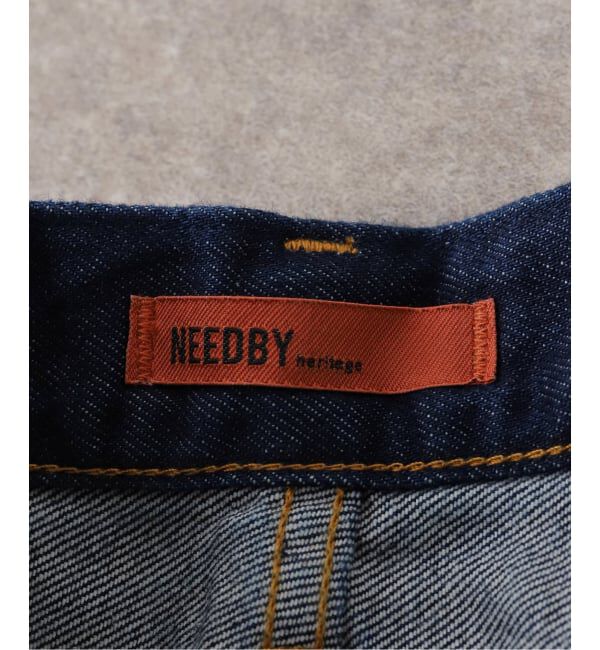 IENA LA BOUCLE「NEEDBY heritage/ニードバイヘリテージ KOH デニム N1CM01237IBN」|デニム|