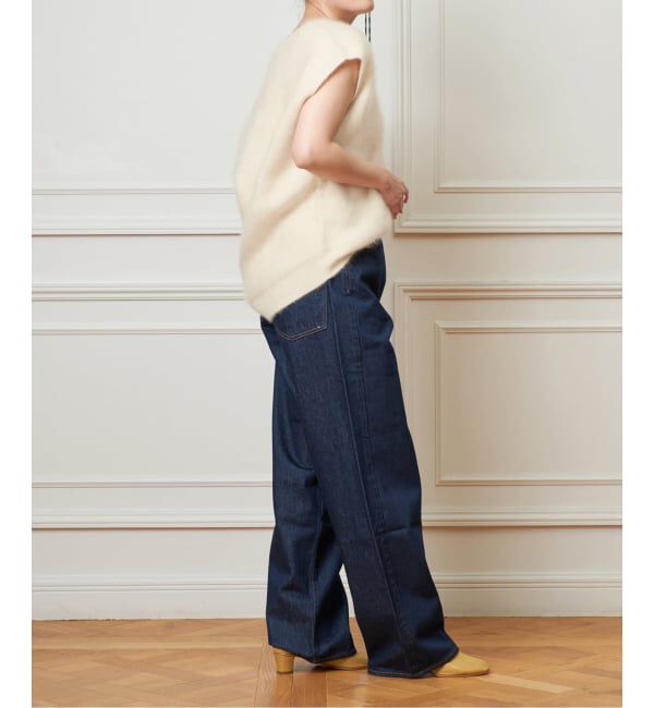 IENA LA BOUCLE「NEEDBY heritage/ニードバイヘリテージ KOH デニム N1CM01237IBN」|デニム|