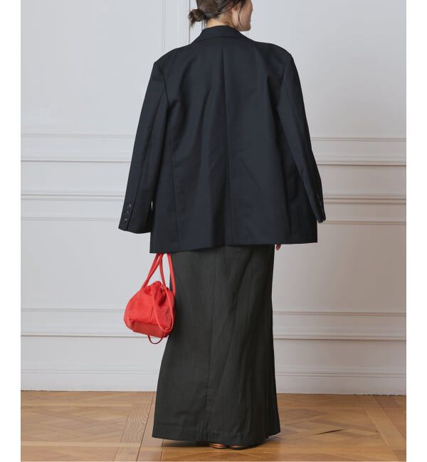 IENA LA BOUCLE「IENA LA BOUCLE ウールモヘヤ2Bジャケット」|テーラードジャケット|