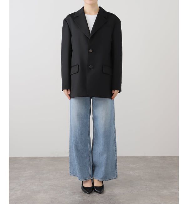 IENA LA BOUCLE「IENA LA BOUCLE ウールモヘヤ2Bジャケット」|テーラードジャケット|