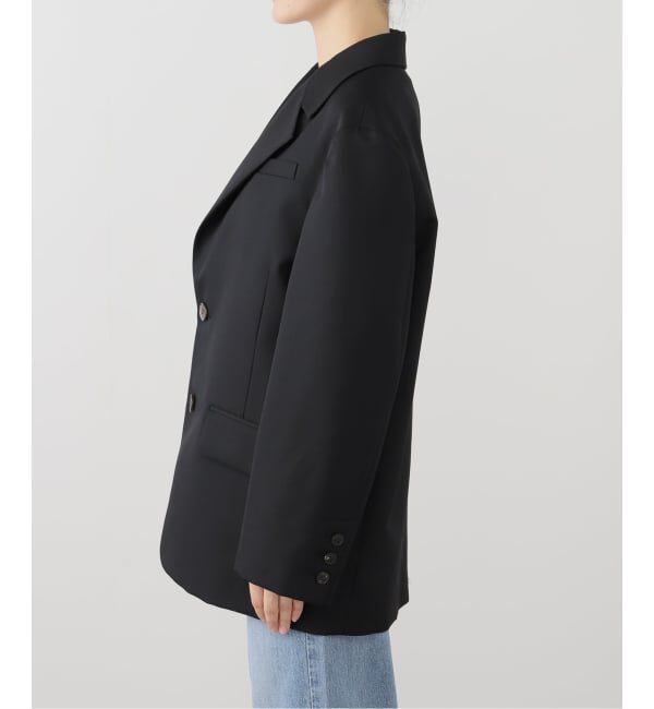 IENA LA BOUCLE「IENA LA BOUCLE ウールモヘヤ2Bジャケット」|テーラードジャケット|