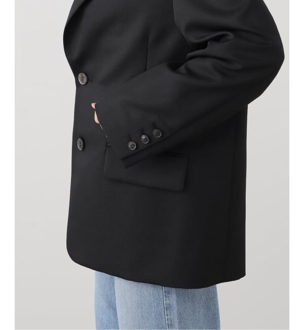 IENA LA BOUCLE「IENA LA BOUCLE ウールモヘヤ2Bジャケット」|テーラードジャケット|