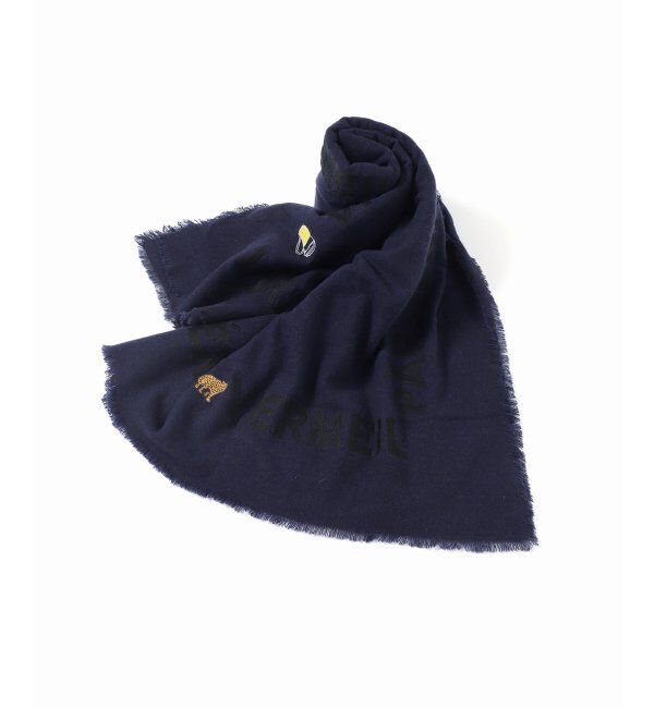 VERMEIL par iena「CITRUS シトラス Verロゴ Stole C25261」|ストール|