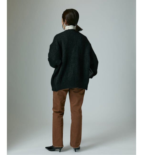 VERMEIL par iena「SLOANE スローン 3G天竺アルパカxウール Vネックカーディガン SL10W-980」|カーディガン|