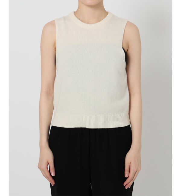 VERMEIL par iena「LE PETIT PULLE ル プティ プレ ノースリーブニット 1251056」|ニット・セーター|