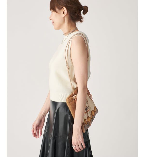 VERMEIL par iena「LE PETIT PULLE ル プティ プレ ノースリーブニット 1251056」|ニット・セーター|