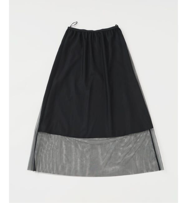 IENA「チュールティアードスカート」|スカート|