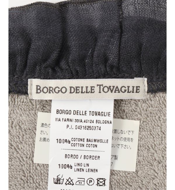 IENA「BORGO DELLE TOVAGLIE/ボルゴ デレ トヴァー LAVETTE ハンカチ」|ハンカチ|