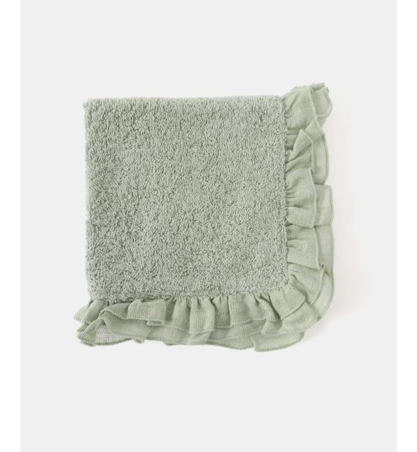 IENA「BORGO DELLE TOVAGLIE/ボルゴ デレ トヴァー LAVETTE ハンカチ」|ハンカチ|グリーン E