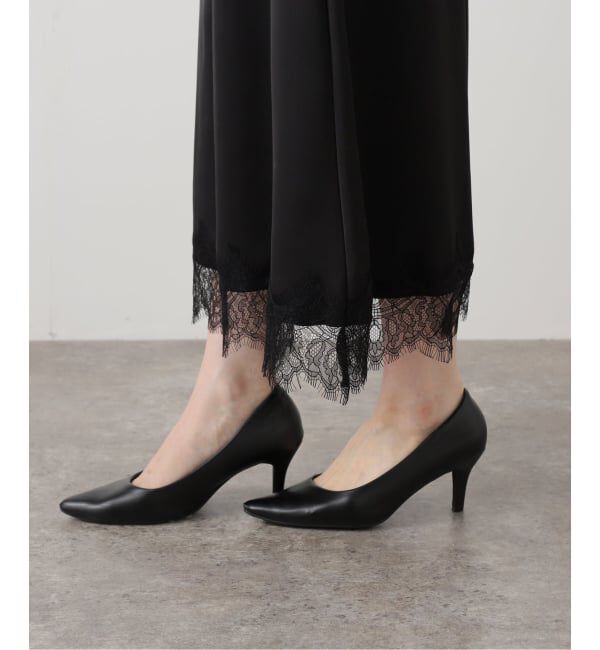 SLOBE IENA「サテンレーススカート」|スカート|