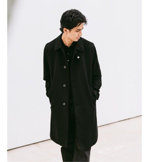 EDIFICE「MACKINTOSH(マッキントッシュ) 別注 DUNKELD/ダンケルド BT Loro Piana Fabric」|ステンカラーコート|