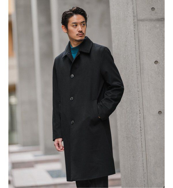 EDIFICE「MACKINTOSH(マッキントッシュ) 別注 DUNKELD/ダンケルド BT Loro Piana Fabric」|ステンカラーコート|