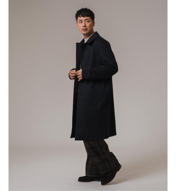 EDIFICE「MACKINTOSH(マッキントッシュ) 別注 DUNKELD/ダンケルド BT Loro Piana Fabric」|ステンカラーコート|