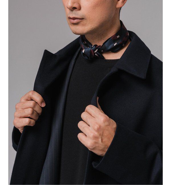 EDIFICE「MACKINTOSH(マッキントッシュ) 別注 DUNKELD/ダンケルド BT Loro Piana Fabric」|ステンカラーコート|