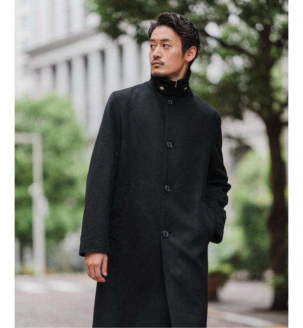 EDIFICE「MACKINTOSH(マッキントッシュ) 別注 DUNKELD/ダンケルド BT Loro Piana Fabric」|ステンカラーコート|