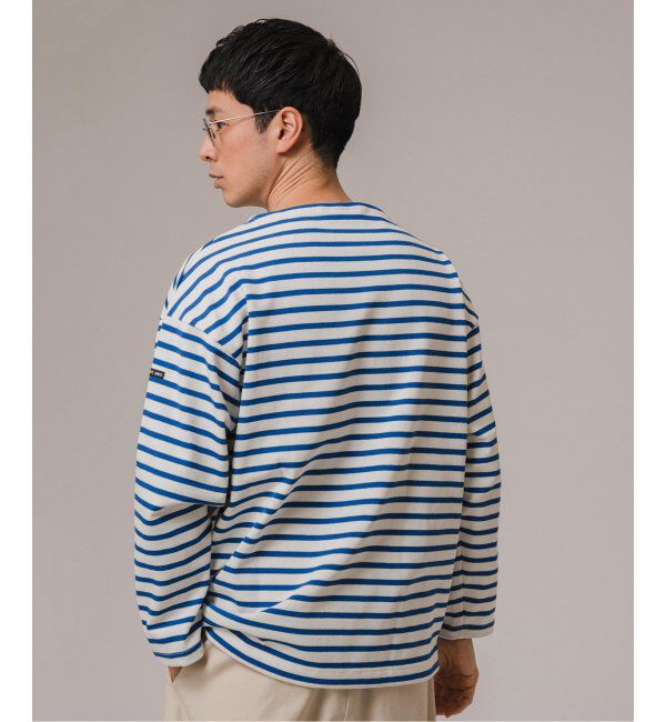 EDIFICE「SAINT JAMES (セントジェームス) 別注 ウエッソン ルーズ ボーダー」|Tシャツ・カットソー|