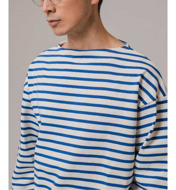 EDIFICE「SAINT JAMES (セントジェームス) 別注 ウエッソン ルーズ ボーダー」|Tシャツ・カットソー|