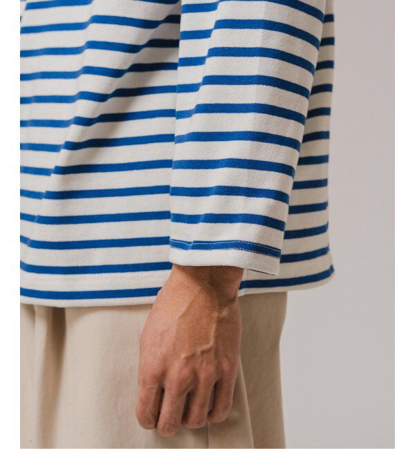 EDIFICE「SAINT JAMES (セントジェームス) 別注 ウエッソン ルーズ ボーダー」|Tシャツ・カットソー|