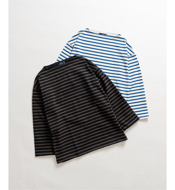 EDIFICE「SAINT JAMES (セントジェームス) 別注 ウエッソン ルーズ ボーダー」|Tシャツ・カットソー|