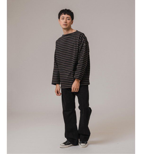 EDIFICE「SAINT JAMES (セントジェームス) 別注 ウエッソン ルーズ ボーダー」|Tシャツ・カットソー|