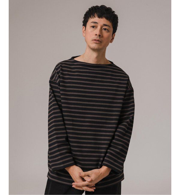 EDIFICE「SAINT JAMES (セントジェームス) 別注 ウエッソン ルーズ ボーダー」|Tシャツ・カットソー|