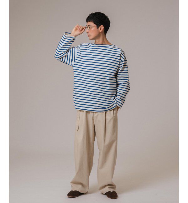 EDIFICE「SAINT JAMES (セントジェームス) 別注 ウエッソン ルーズ ボーダー」|Tシャツ・カットソー|