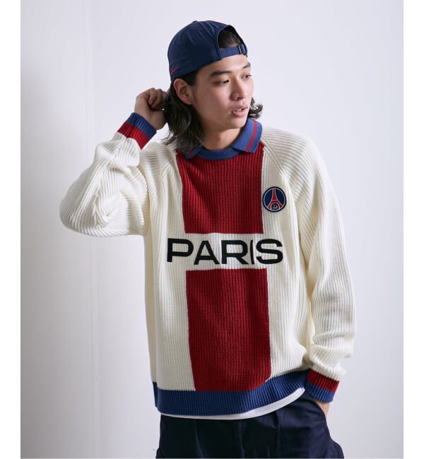 Paris Saint-Germain「【Paris Saint-Germain / パリ・サン＝ジェルマン】 JP PARIS RE:KNIT」|ニット・セーター|