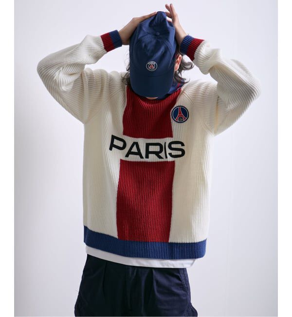 Paris Saint-Germain「【Paris Saint-Germain / パリ・サン＝ジェルマン】 JP PARIS RE:KNIT」|ニット・セーター|