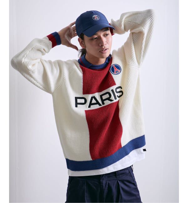 Paris Saint-Germain「【Paris Saint-Germain / パリ・サン＝ジェルマン】 JP PARIS RE:KNIT」|ニット・セーター|