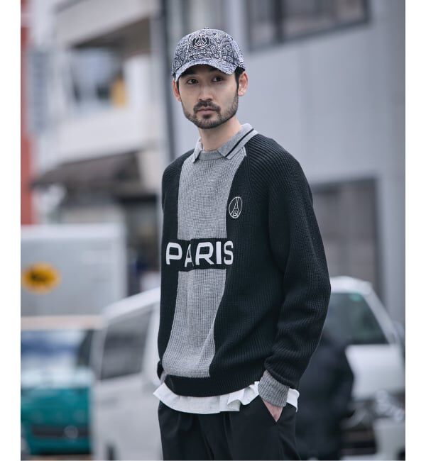 Paris Saint-Germain「【Paris Saint-Germain / パリ・サン＝ジェルマン】 JP PARIS RE:KNIT」|ニット・セーター|