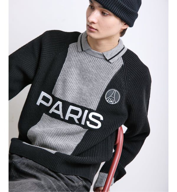 Paris Saint-Germain「【Paris Saint-Germain / パリ・サン＝ジェルマン】 JP PARIS RE:KNIT」|ニット・セーター|