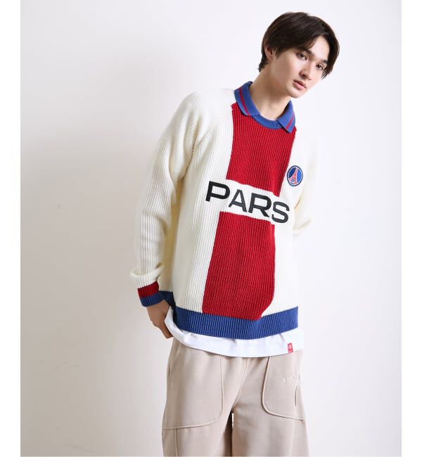 Paris Saint-Germain「【Paris Saint-Germain / パリ・サン＝ジェルマン】 JP PARIS RE:KNIT」|ニット・セーター|