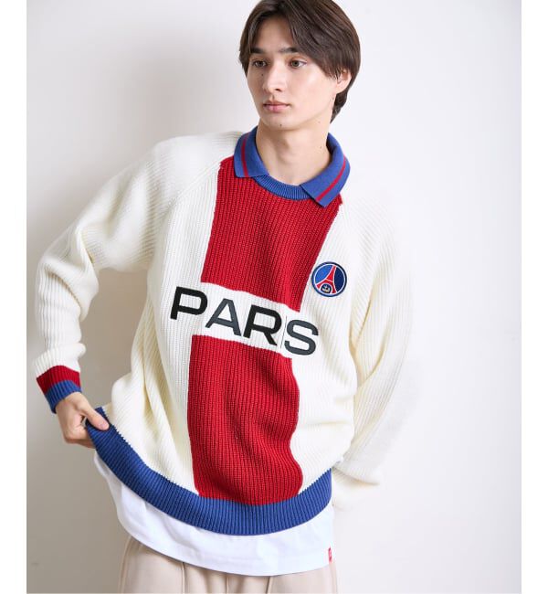 Paris Saint-Germain「【Paris Saint-Germain / パリ・サン＝ジェルマン】 JP PARIS RE:KNIT」|ニット・セーター|