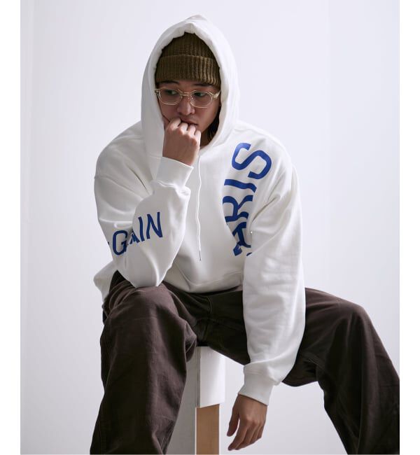 Paris Saint-Germain「【Paris Saint-Germain / パリ・サン＝ジェルマン】 JP Logo Printed Hoodie」|パーカー|