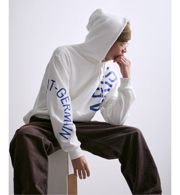 Paris Saint-Germain「【Paris Saint-Germain / パリ・サン＝ジェルマン】 JP Logo Printed Hoodie」|パーカー|