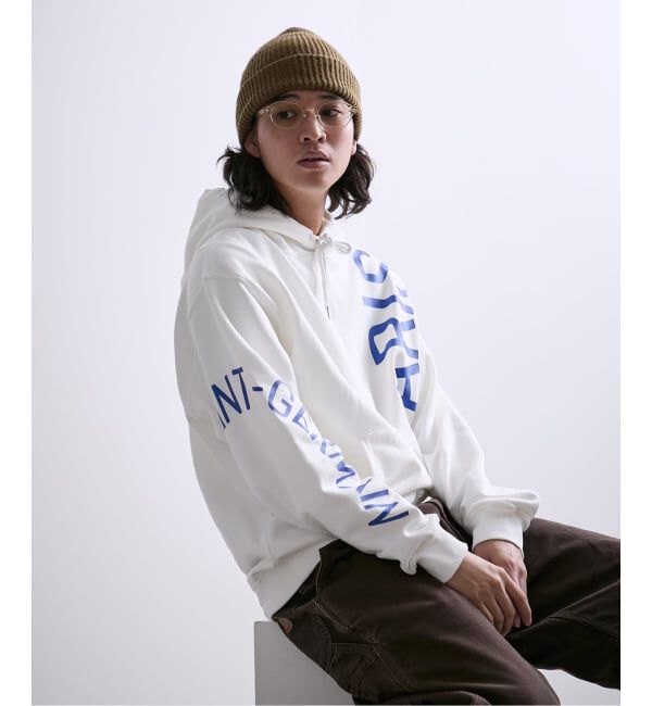 Paris Saint-Germain「【Paris Saint-Germain / パリ・サン＝ジェルマン】 JP Logo Printed Hoodie」|パーカー|