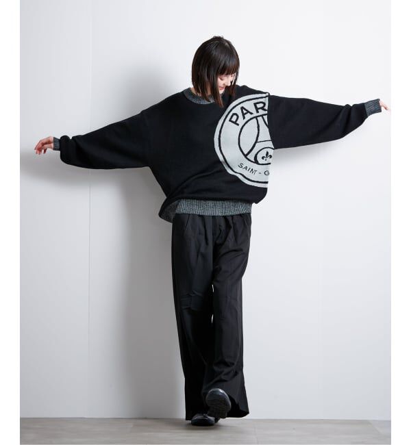 Paris Saint-Germain「【Paris Saint-Germain / パリ・サン＝ジェルマン】 JP Emblem knit pullover」|ニット・セーター|