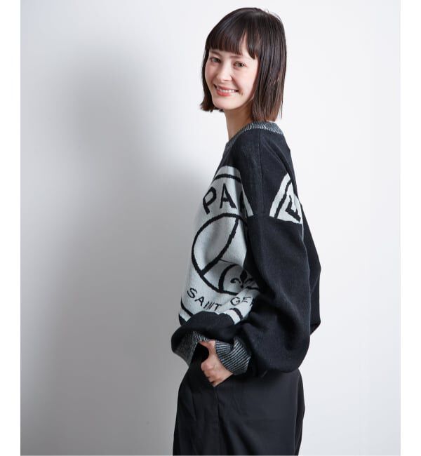 Paris Saint-Germain「【Paris Saint-Germain / パリ・サン＝ジェルマン】 JP Emblem knit pullover」|ニット・セーター|