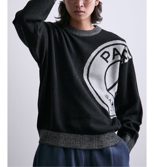Paris Saint-Germain「【Paris Saint-Germain / パリ・サン＝ジェルマン】 JP Emblem knit pullover」|ニット・セーター|