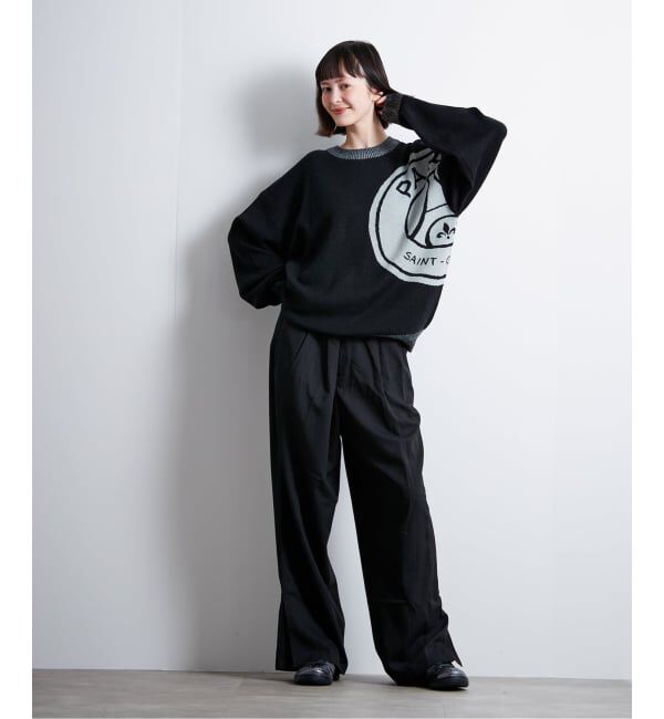 Paris Saint-Germain「【Paris Saint-Germain / パリ・サン＝ジェルマン】 JP Emblem knit pullover」|ニット・セーター|