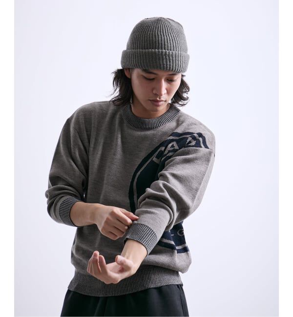 Paris Saint-Germain「【Paris Saint-Germain / パリ・サン＝ジェルマン】 JP Emblem knit pullover」|ニット・セーター|