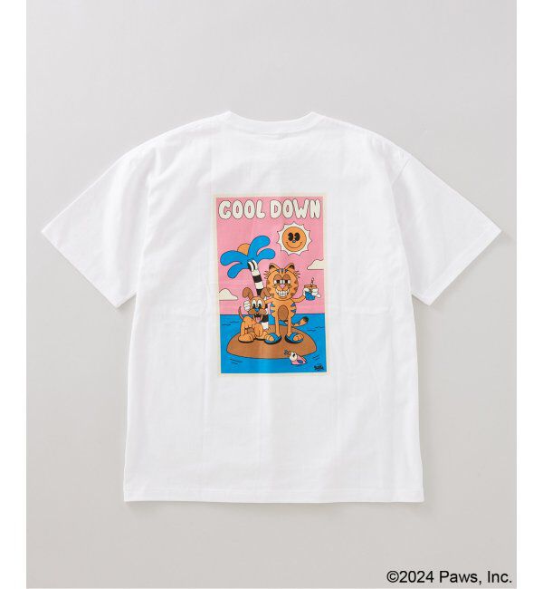 JOURNAL STANDARD「【Garfield &times; YEYE Weller】Tシャツ」|Tシャツ・カットソー|ホワイト