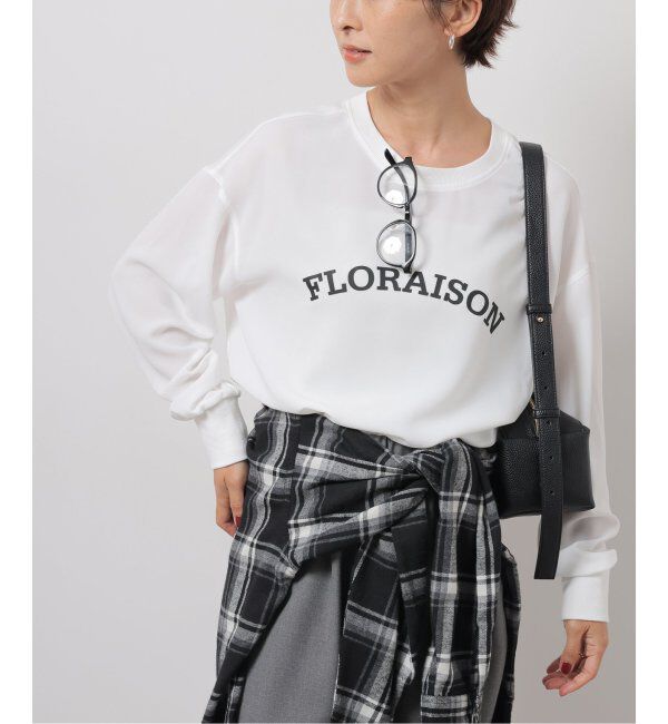 JOURNAL STANDARD relume「ジョーゼットロゴロンTEE」|シャツ・ブラウス|ホワイト