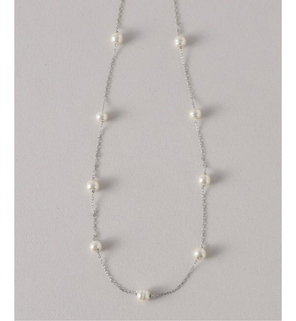 JOURNAL STANDARD relume「RELUME ガラスパールxチェーンネックレス」|ネックレス|