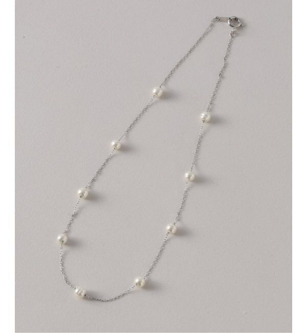 JOURNAL STANDARD relume「RELUME ガラスパールxチェーンネックレス」|ネックレス|